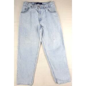 Levi's Silver Tab Baggy Y2K Jeans 33x32 Light Wash Vintage USA Streetwear Skate